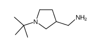 1-(1-tert-butylpyrrolidin-3-yl)methanamine(SALTDATA: 1.9HCl 0.02(C6H5)3PO)结构式