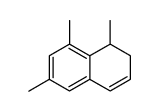 1,6,8-trimethyl-1,2-dihydro-naphthalene结构式