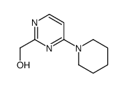 [4-(1-Piperidinyl)-2-pyrimidinyl]methanol Structure