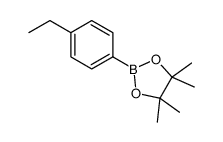 4-乙基苯硼酸频哪醇酯结构式