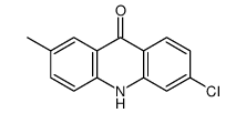 6-chloro-2-methyl-10H-acridin-9-one Structure