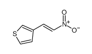 3-(2-nitrovinyl)thiophene structure