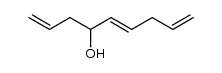 nona-1,5,8-trien-4-ol结构式