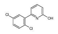 6-(2,5-dichlorophenyl)-1H-pyridin-2-one结构式