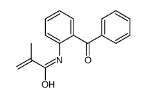 N-(2-benzoylphenyl)-2-methylprop-2-enamide结构式