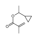 1-cyclopropylethyl 2-methylprop-2-enoate Structure