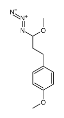 1-(3-azido-3-methoxypropyl)-4-methoxybenzene Structure