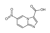 6-nitroimidazo[1,2-a]pyridine-3-carboxylic acid结构式