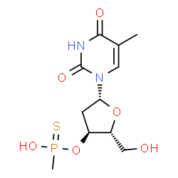 thymidine 3'-O-(methanephosphonothioate) picture