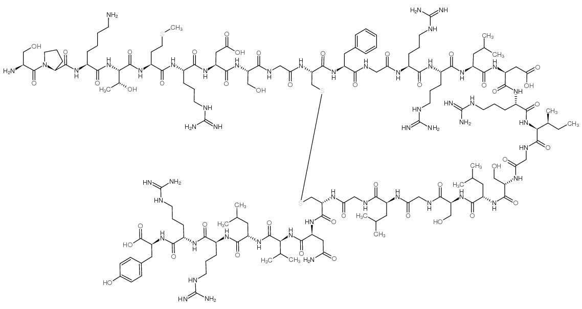 BNP-32 (porcine) trifluoroacetate salt Structure