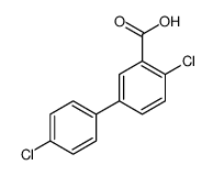 2-chloro-5-(4-chlorophenyl)benzoic acid Structure