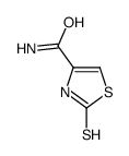4-Thiazolecarboxamide,2,3-dihydro-2-thioxo-(9CI) structure