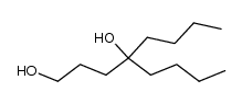 4-butyloctane-1,4-diol Structure