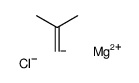 magnesium,2-methylprop-1-ene,chloride Structure