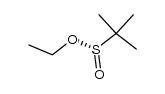 ethyl tert-butanesulfinate Structure