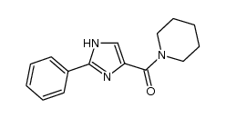 (2-phenyl-1H-imidazol-4-yl)(piperidin-1-yl)methanone Structure