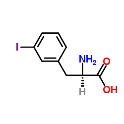 3-Iodophenylalanine Structure