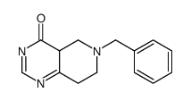 6-benzyl-5,6,7,8-tetrahydropyrido[4,3-d]pyrimidin-4(4aH)-one Structure
