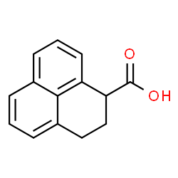 (+)-2,3-Dihydro-1H-phenalene-1-carboxylic acid Structure