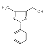 (5-Methyl-2-phenyl-2H-1,2,3-triazol-4-yl)methanol Structure