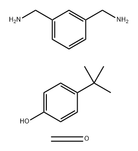 Formaldehyde, polymer with 1,3-benzenedimethanamine and 4-(1,1-dimethylethyl)phenol结构式