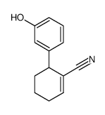 6-(3-hydroxy-phenyl)-cyclohex-1-ene-carbonitrile Structure