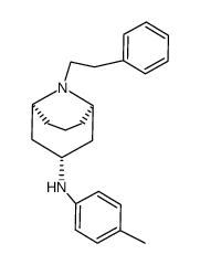 N-Phenethyl-3-α-(4'-tolylamino)norgranatane结构式