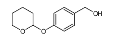 [4-(oxan-2-yloxy)phenyl]methanol结构式