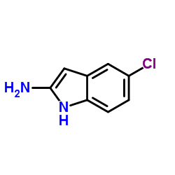 5-Chloro-1H-indol-2-amine structure