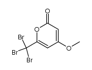 6-tribromomethyl-4-methoxy-2-pyrone结构式
