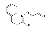 benzyl N-(2-oxoethoxy)carbamate Structure