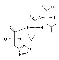 His-Pro-Leu结构式