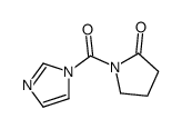 1-(imidazole-1-carbonyl)pyrrolidin-2-one结构式