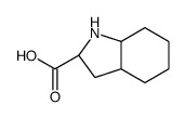 (2S,3aR,7aR)-Octahydro-1H-indolium-2-carboxylate Structure