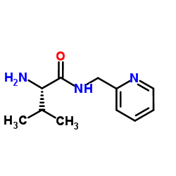 N-(2-Pyridinylmethyl)-L-valinamide结构式