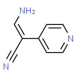 4-Pyridineacetonitrile,alpha-(aminomethylene)-(9CI)结构式