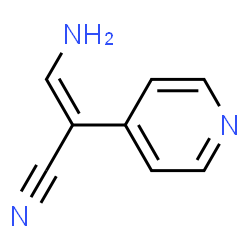 4-Pyridineacetonitrile,alpha-(aminomethylene)-(9CI) structure