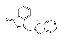 3-(1H-indol-2-ylmethylidene)-2-benzofuran-1-one Structure