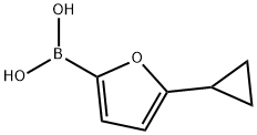 (5-cyclopropylfuran-2-yl)boronic acid picture