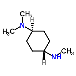 trans-N,N,N'-Trimethyl-1,4-cyclohexanediamine Structure