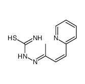 [(E)-[(E)-4-pyridin-2-ylbut-3-en-2-ylidene]amino]thiourea结构式