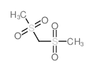 Methane,bis(methylsulfonyl)- Structure