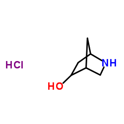 2-azabicyclo[2.2.1]heptan-5-ol hydrochloride structure