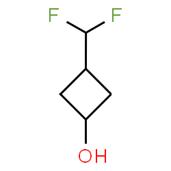 3-(difluoromethyl)cyclobutan-1-ol结构式