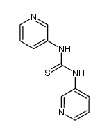 N,N'-(3,3'-dipyridyl)thiourea Structure