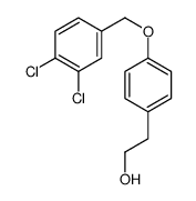 2-[4-(3,4-Dichlorobenzyloxy)phenylethanol Structure