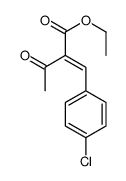 ethyl 2-[(4-chlorophenyl)methylidene]-3-oxobutanoate Structure