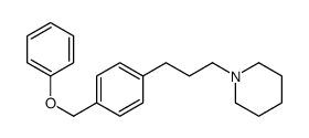 Piperidine, 1-(3-(p-phenoxymethylphenyl)propyl)-结构式