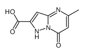 4,7-二氢-5-甲基-7-氧代-吡唑并[1,5-a]嘧啶-2-羧酸结构式