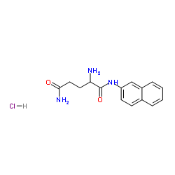 N1-2-Naphthylglutamamide hydrochloride (1:1)结构式